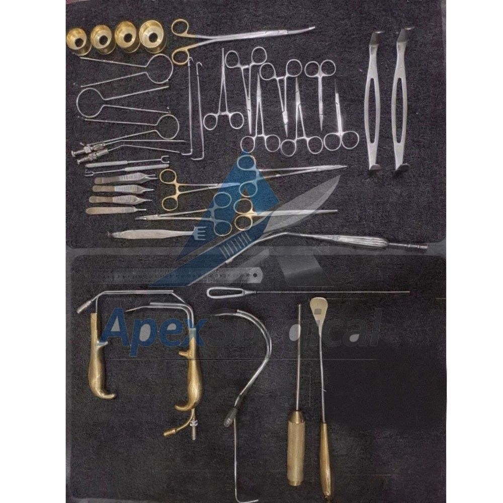 Breast Augmentation Set Plastic Surgery Surgical Instruments Set Of 38 Pcs