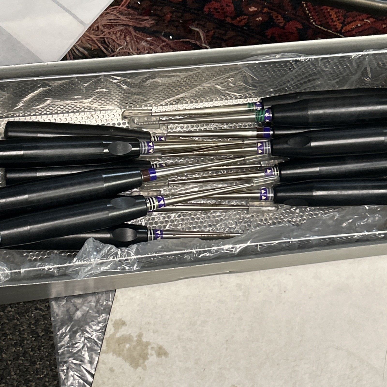 13 Life Instruments Handle Spinal Curettes, With Box