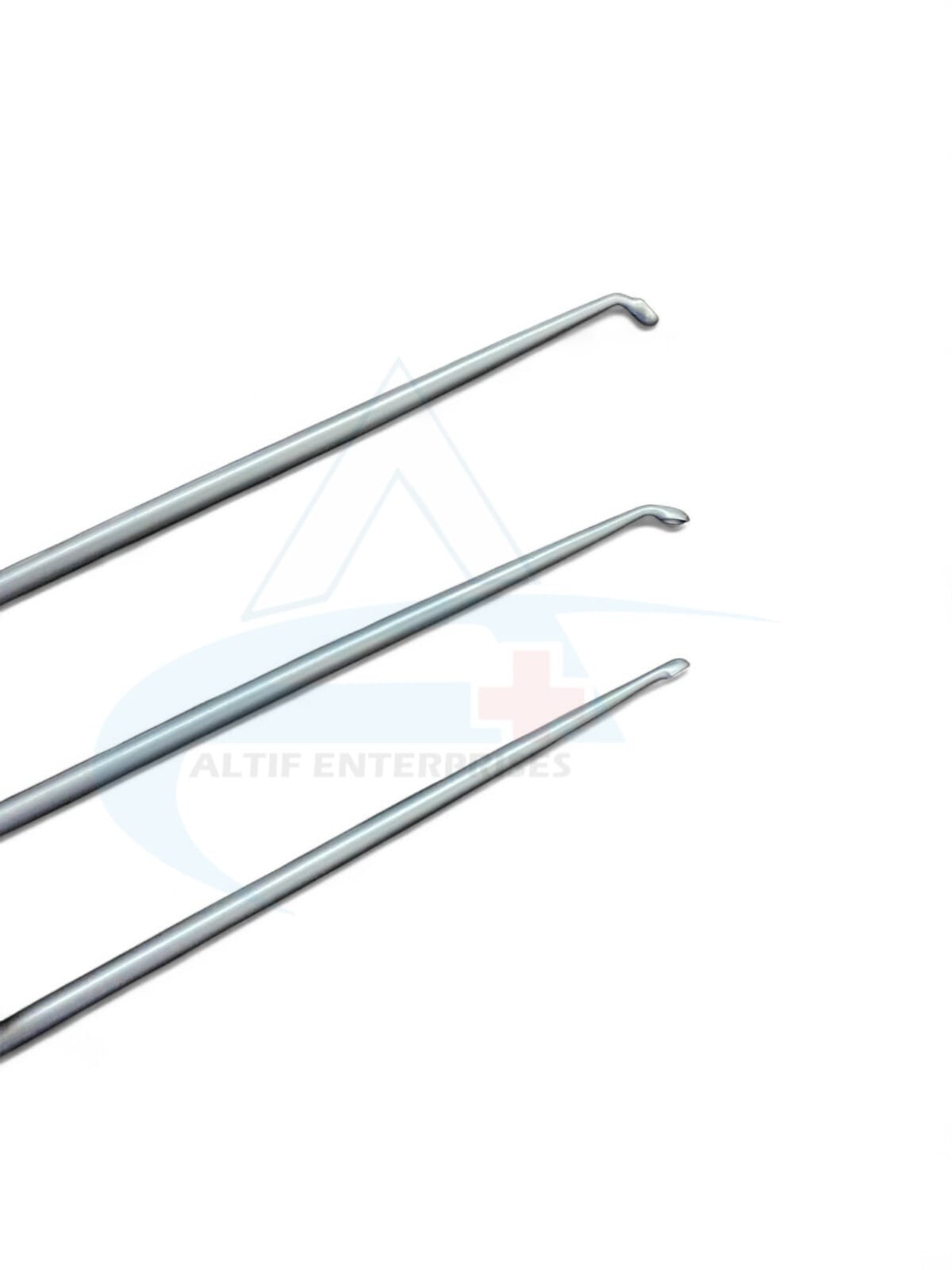 3 Pieces MIS Lumbar Spine Surgery Curettes Set Orthopedic Instruments