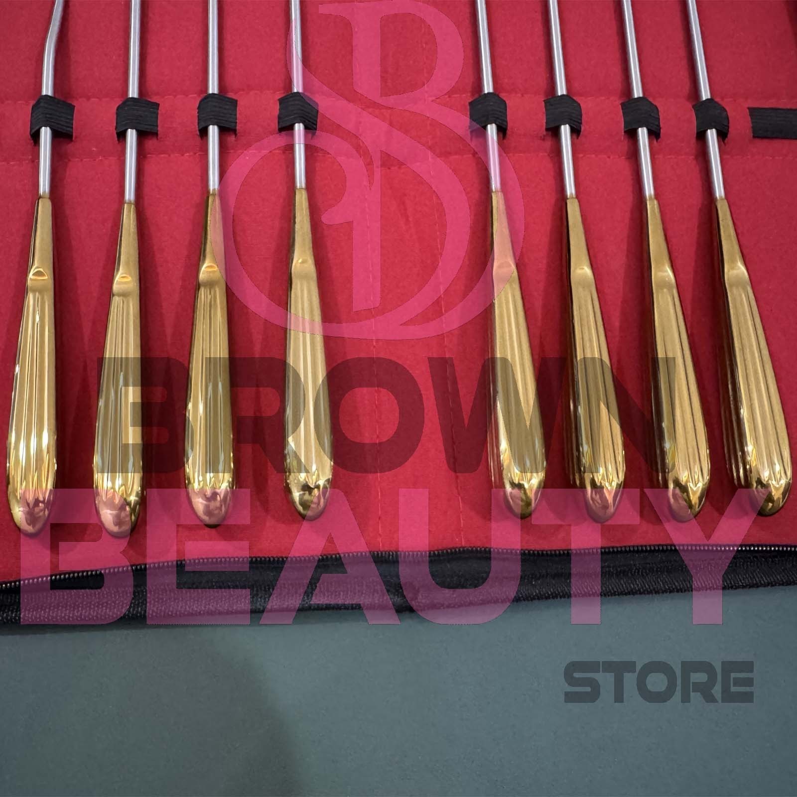 Facelift Instruments Set, German Quality Endoscopic Face Lift Surgery Instrument