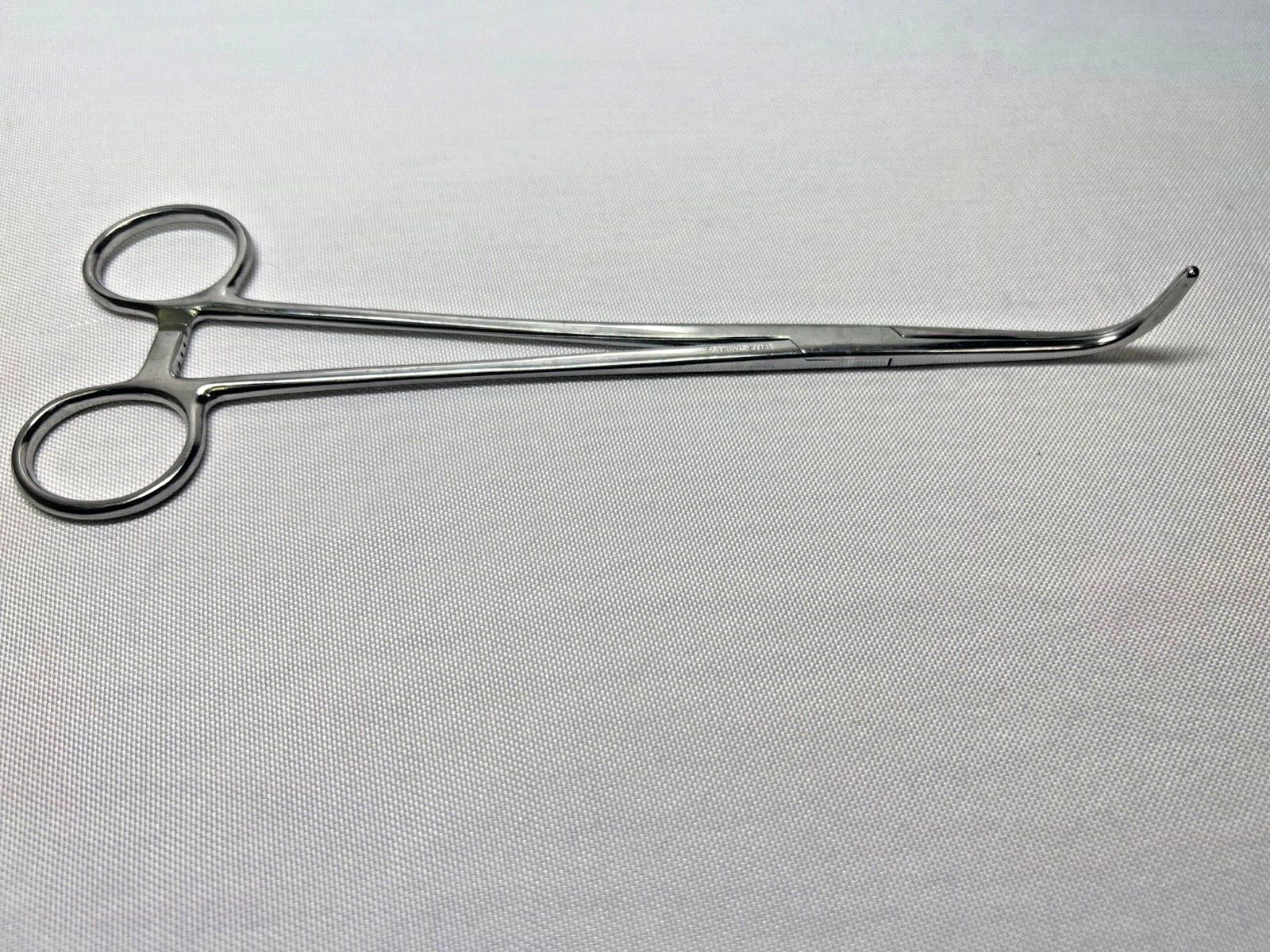 SKLAR Long Curved Hemostatic Forceps 9″ w/ Longitudinally Grooved Jaws