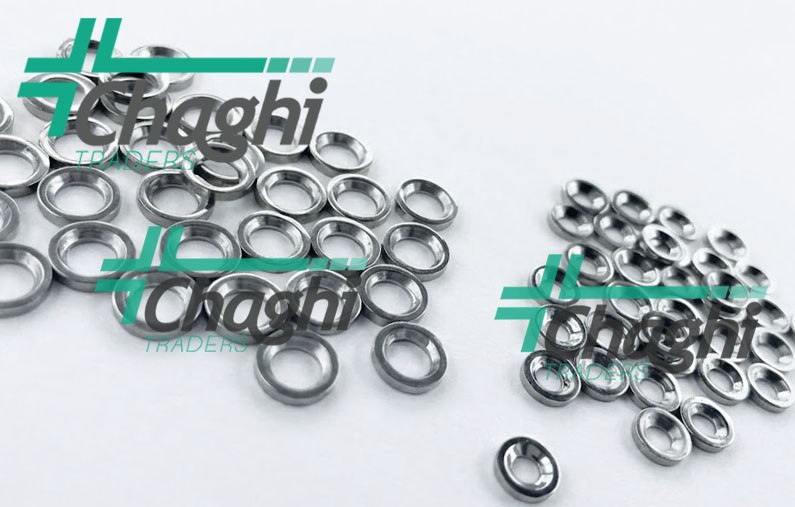 Washers for 4mm and 6.5mm screwsC 100 PCs Stainless Steel 316L By Chaghi Traders