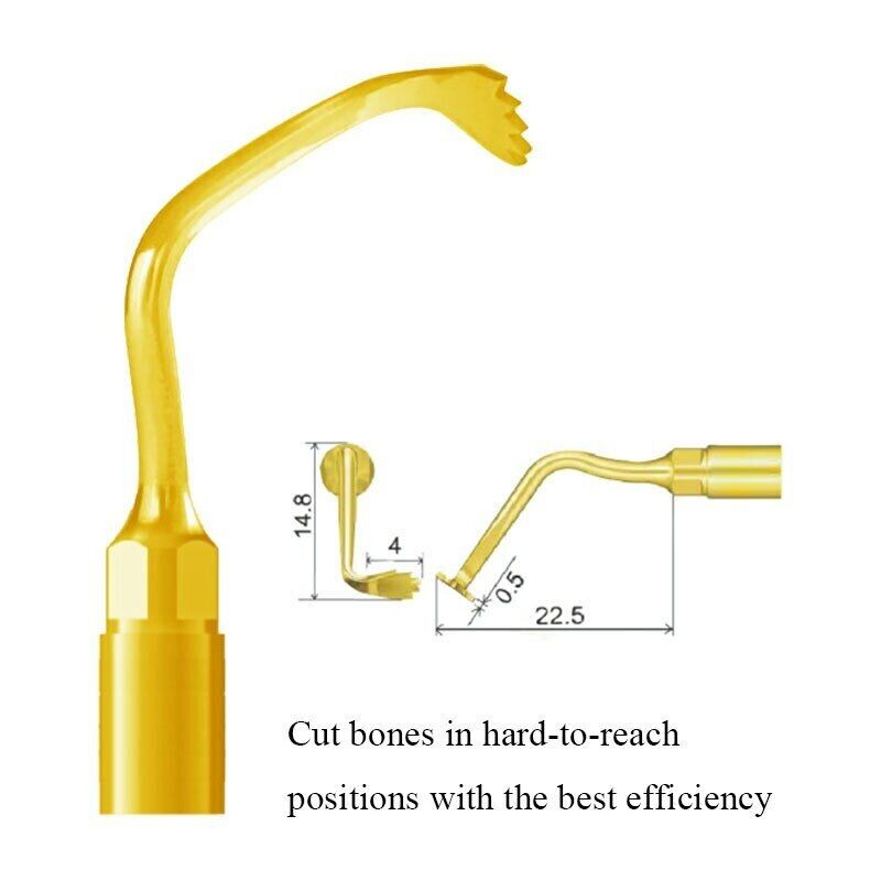 Woodpecker 1pc Dental Perio Bone Surgery Tips US1R for US-II LED AI-SURGERY