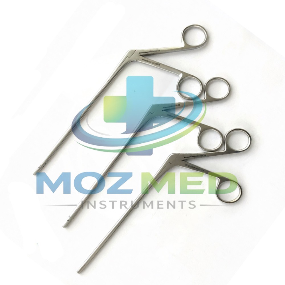 Laminectomy Rongeurs 7” STR 2,3 & 4mm Set of 3 Pcs Spine Orthopedic Instruments