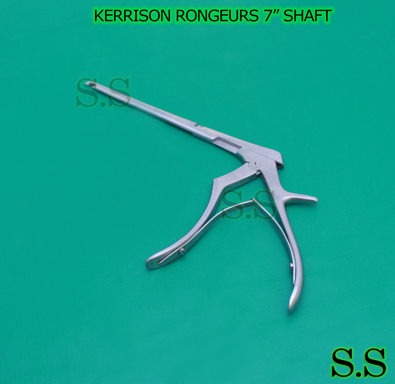1mm Kerrison Rongeurs 7″ Shaft Down 45° Orthopedic Instruments