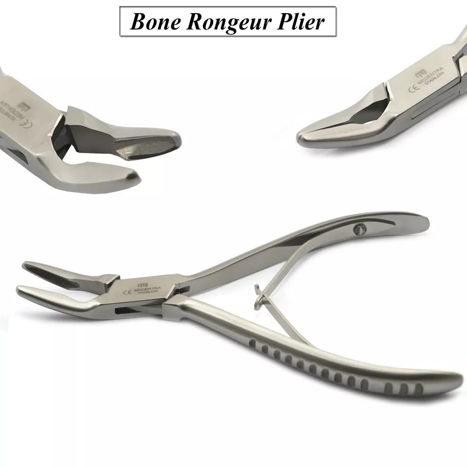 OROAX Friedman Bone Rongeurs Forceps Surgical Pliers Oral Surgery Trim Tissue