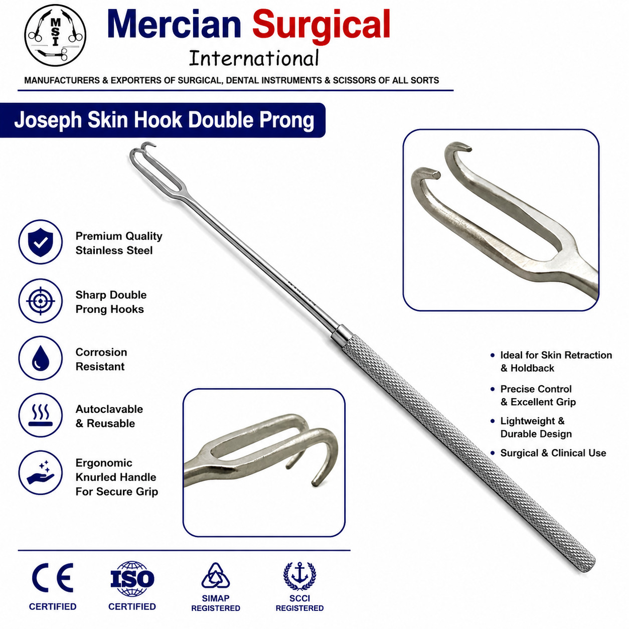 Microsurgery Plastic Surgery Instrument Kit Stainless Steel Surgical Set
