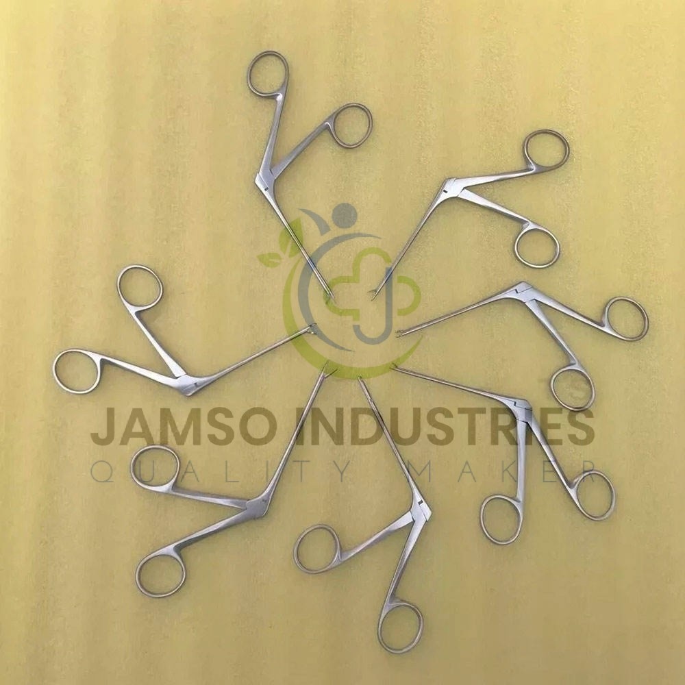 TYMPANOPLASTY MICRO EAR FORCEPS SET – 7 PIECES ENT & OTOLOGY SURGICAL INSTRUMENT