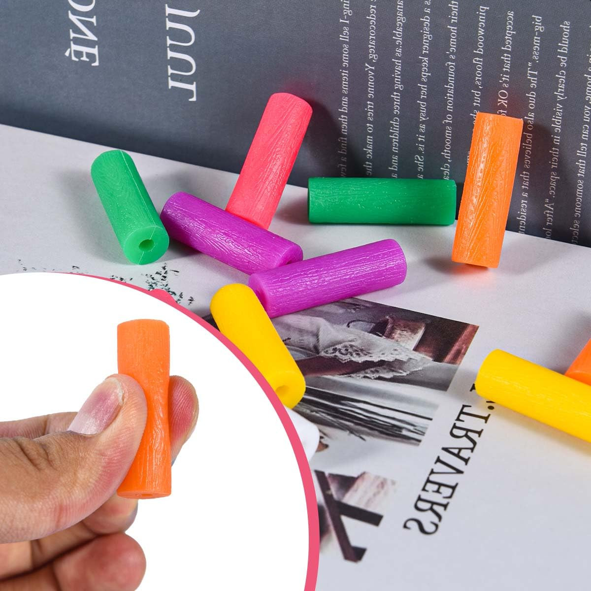 KISEER 48 Pcs Colorful Orthodontic Aligner Chewies for Aligner Chompers Aligner