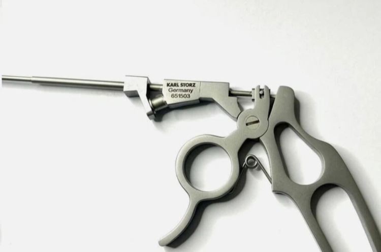 HOSEMANN KARL STORZ 651503 Frontal Sinus Nasal Recess Punch Circular Cutting 8″