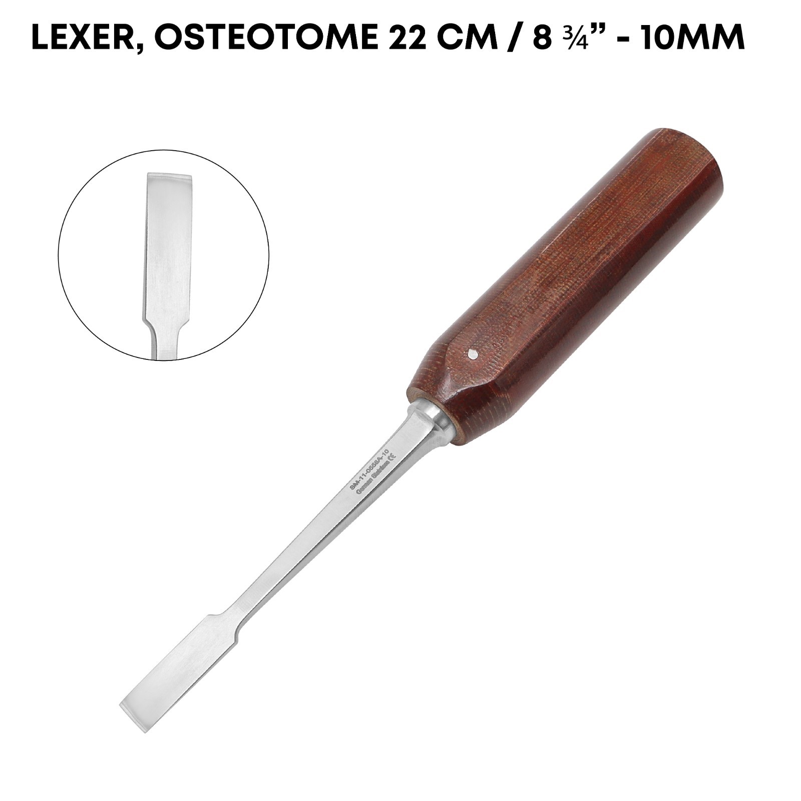 Lexer Osteotome Bone Chisel Surgical Orthopedic Stainless Steel Instrument