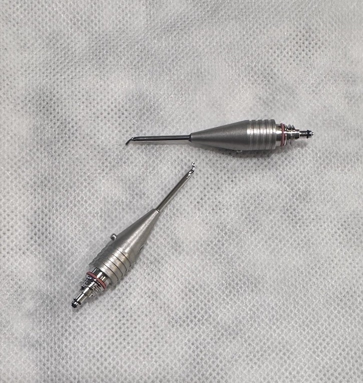 Alcon 2 Piece I/A Curved Tips Ophthalmic Irrigation Aspiration Tips