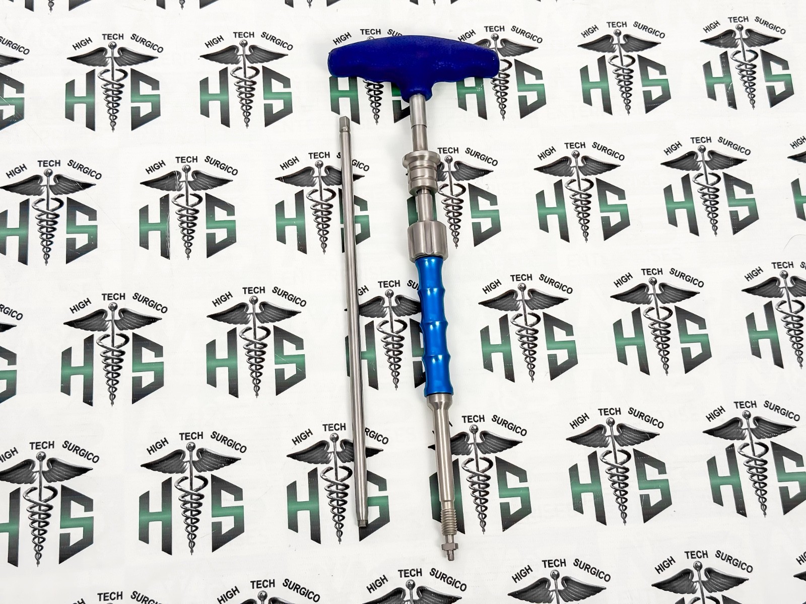 Spinal Pedicle Screwdriver Set Polyaxial & Monoaxial T-Handle Orthopedic Instrum