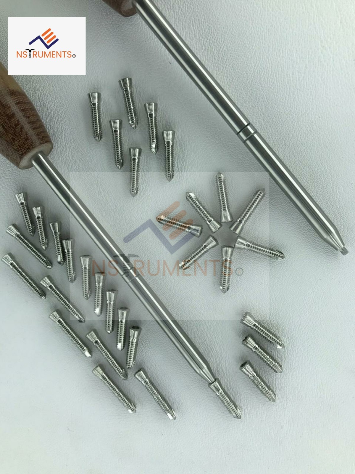 2.7mm Safety Locking Screws,(LCP) Screws (180 pcs) Stainless Steel 316L