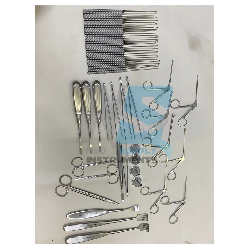 Tympanoplasty Instruments Set Micro Ear Surgery ENT Instruments 101 PCs