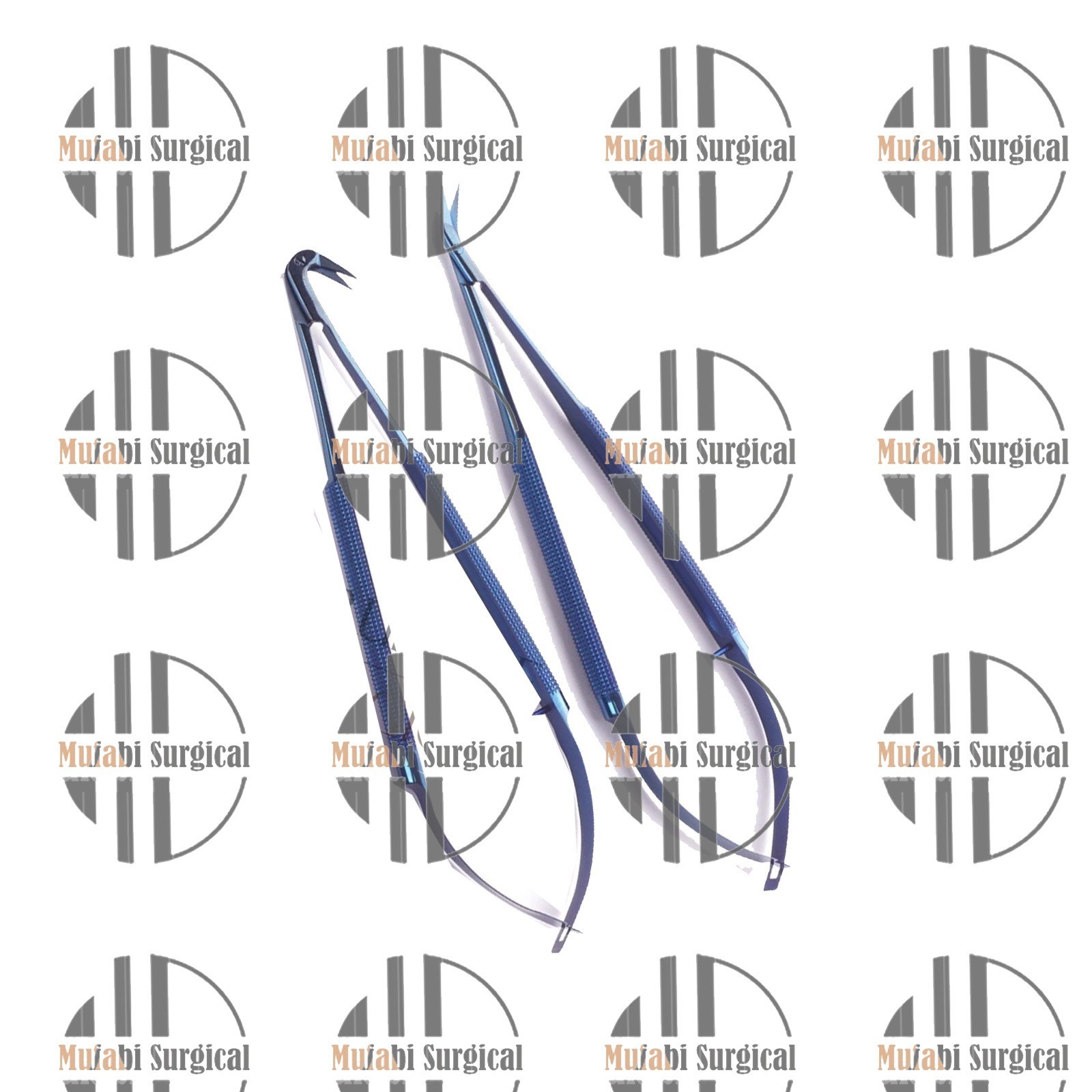 Micro Neurosurgery Scissor Microsurgical Instruments Set of 2pcs