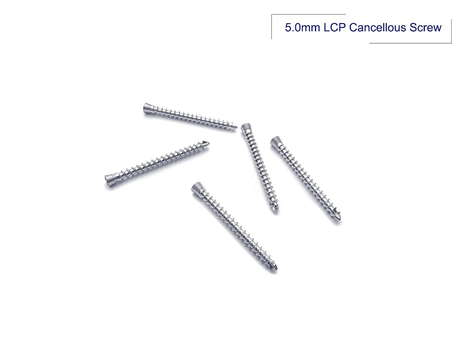 5.0mm LCP Cancellous Screw Lot of 110pcs Surgical Instruments SS