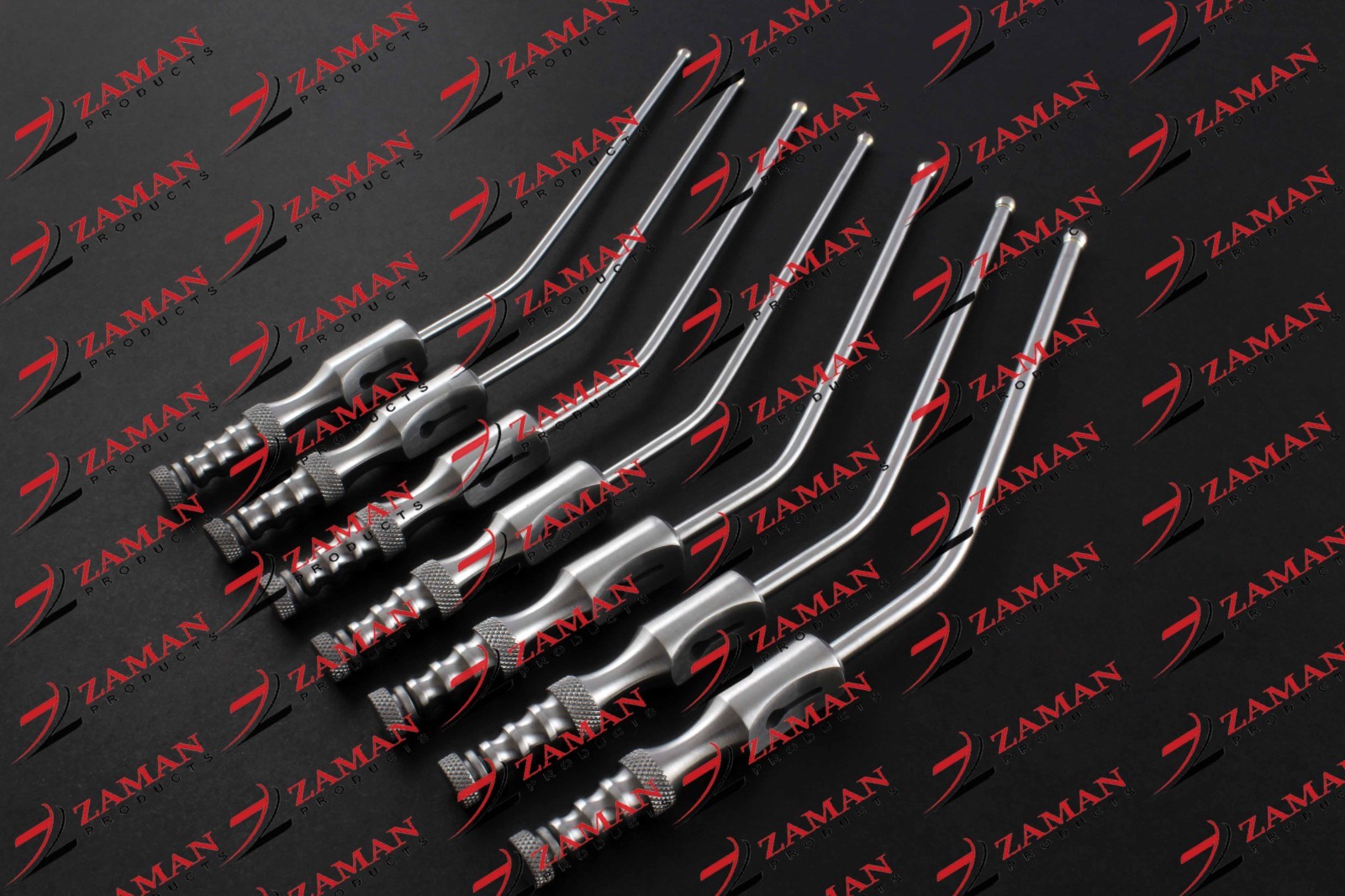 Frazier Suction Tubes With Ball Tip 6 To 12 Fr 7 PCs Set Surgical Instruments ZP