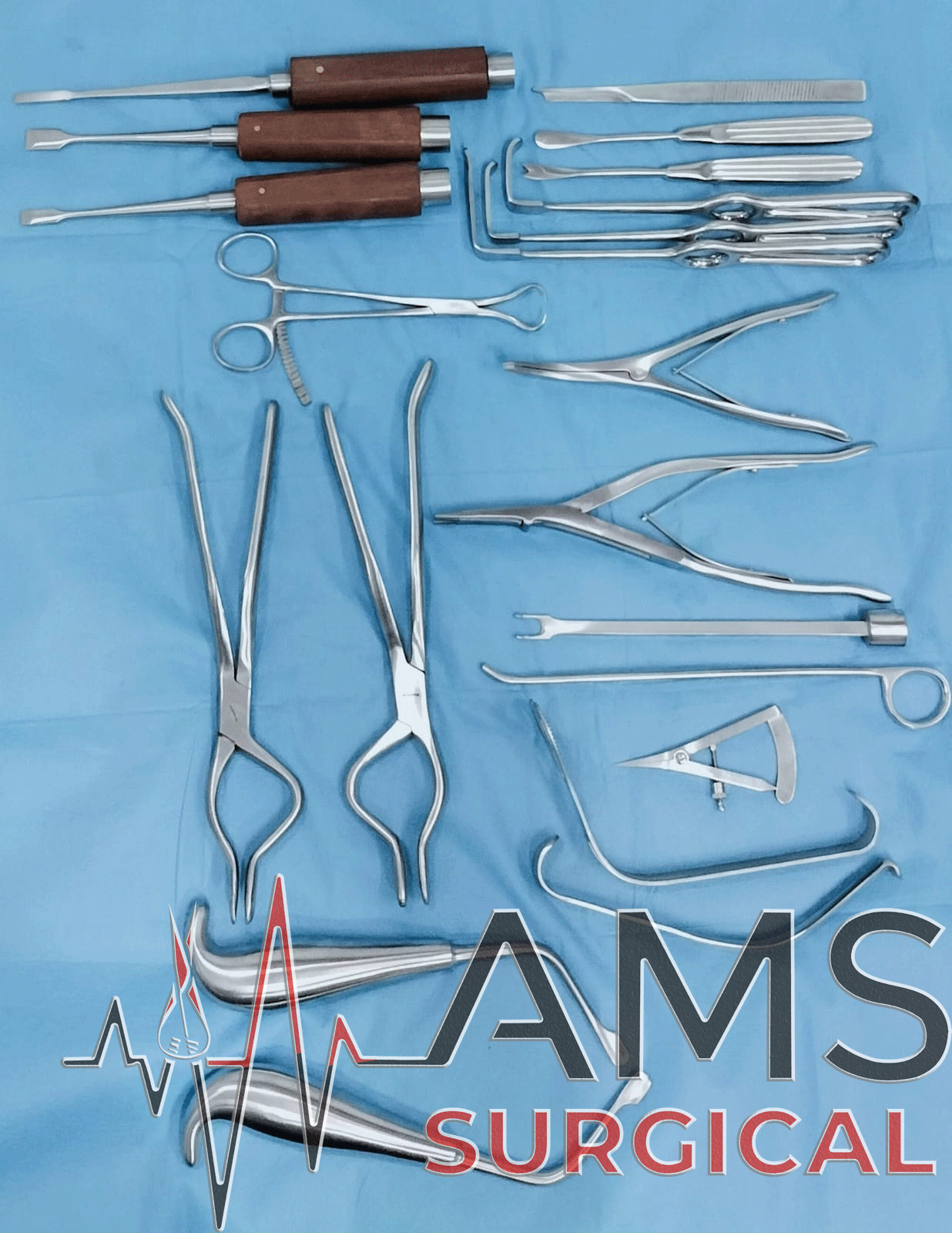 Maxillofacial Instruments Complete Kit Face & Jaw Surgery Plastic Surgery