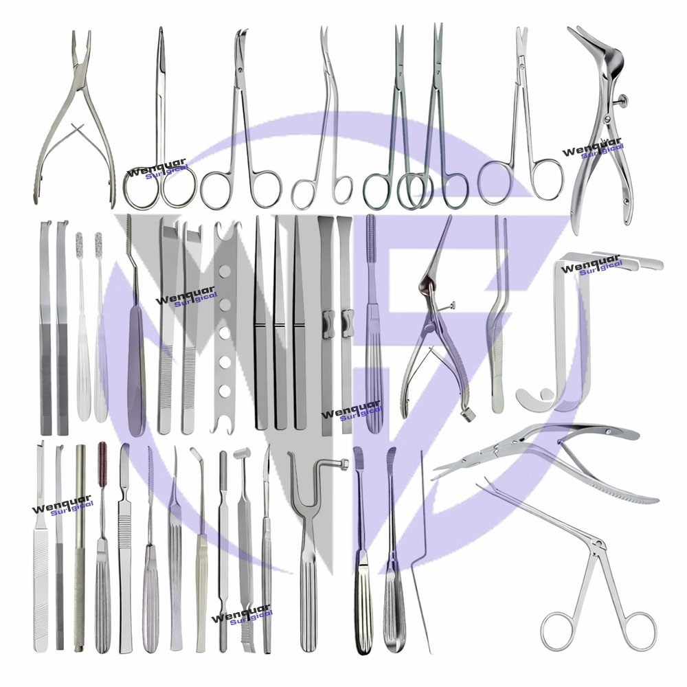 ENT Nasal Surgery Set of 46 Pcs for ENT Rhinoplasty Surgery