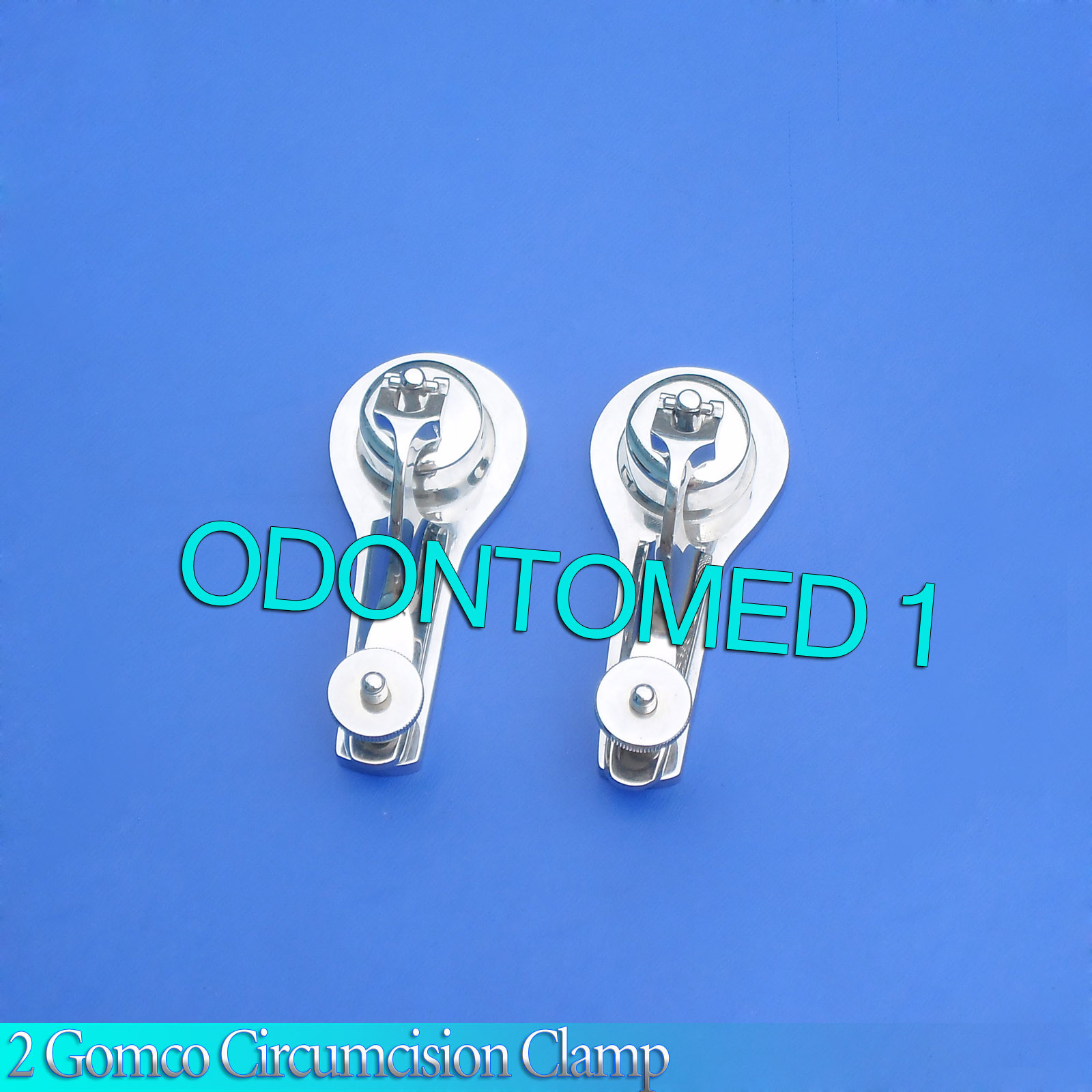 2 PCS Gomco Circumcision Clamp 3.4cm & 3.5cm Surgical Instruments