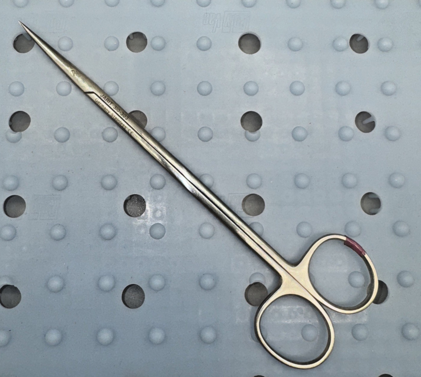 Jarit 310-303 DeMartel Vascular Scissor Curved Sharp Tips 6-3/4″