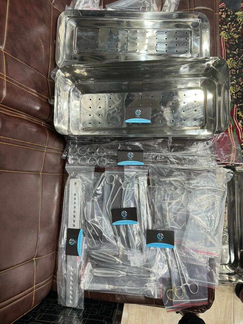 Tonsillectomy Set 27pcs ENT Set with Stainless steel box