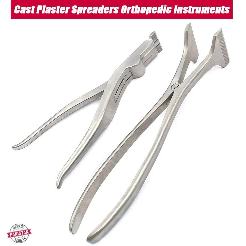 New Set Of 2 Cast Plaster Spreaders High Quality Orthopedic Instruments