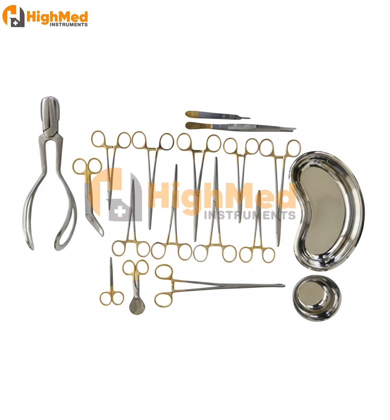 Delivery Set 16 Pcs GYN Surgical Instruments