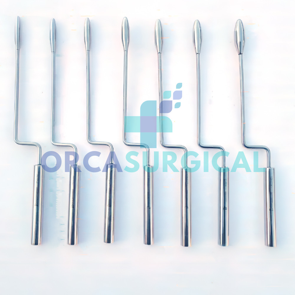 Corporal Cavernosa Brooks Dilator Set Of 7 Urethroplasty Urethral 8mm To 14mm