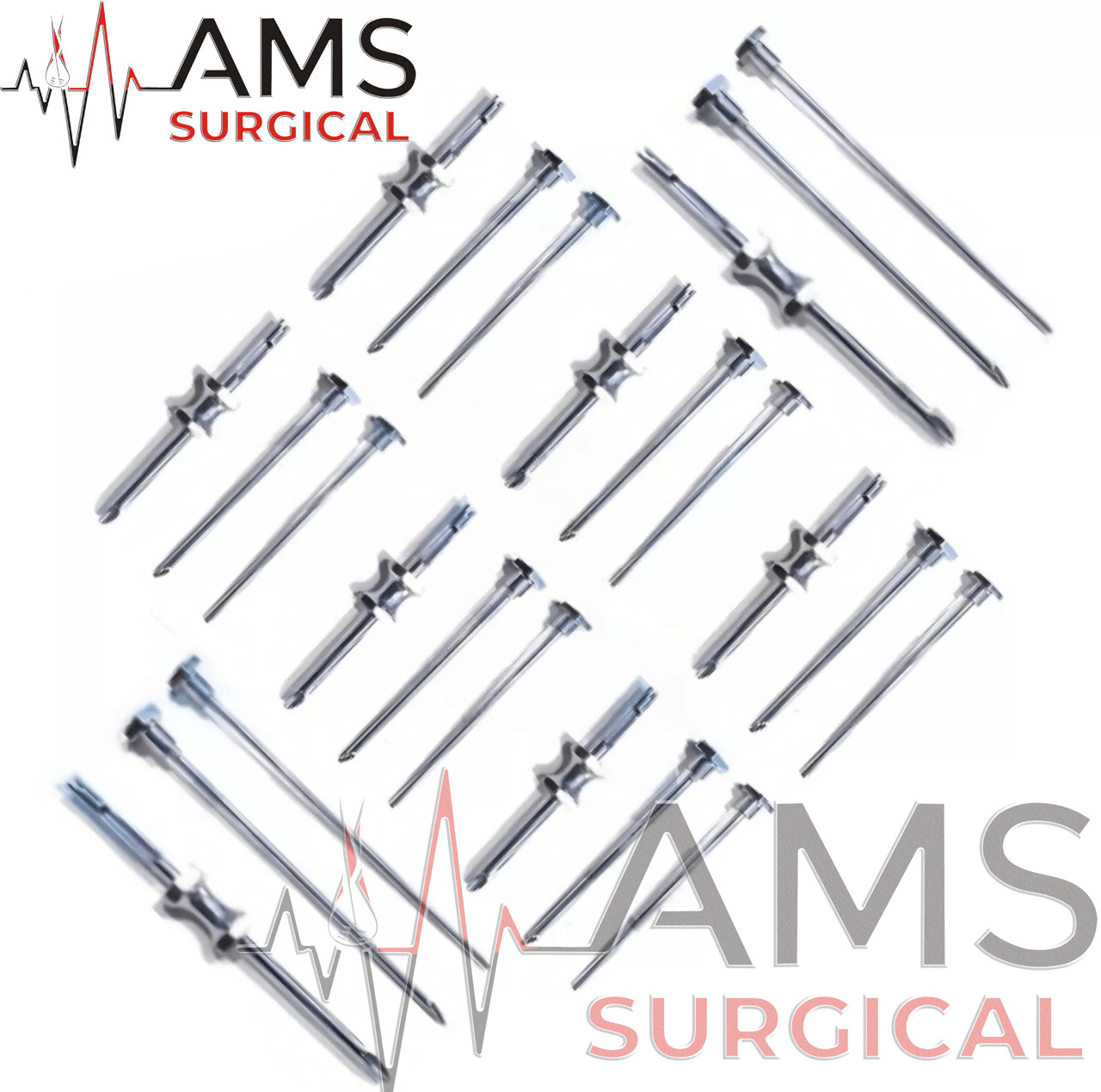 HRT Trocar 3.5mm Hormone Replacement Pellet Insertion trocars Kit 8 Set