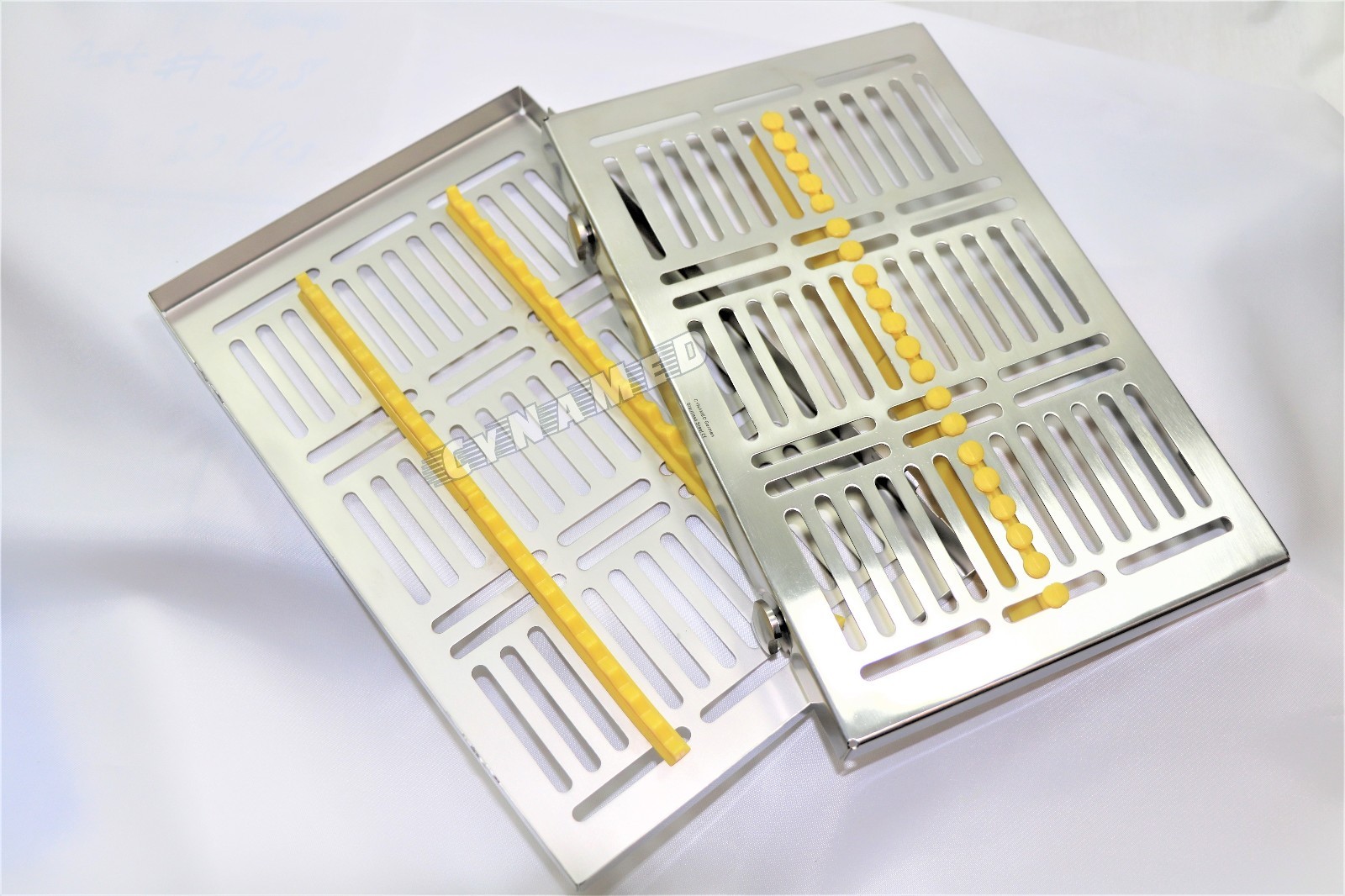 GERMAN 3 DENTAL SURGICAL AUTOCLAVE STERILIZATION CASSETTES FOR 20 INSTRUMENTS