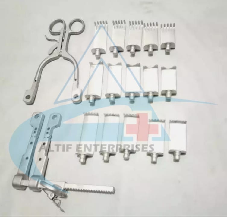 Spine Orthopedic Cervical Neuro Retractor System 17 Pieces Set High Quality SS