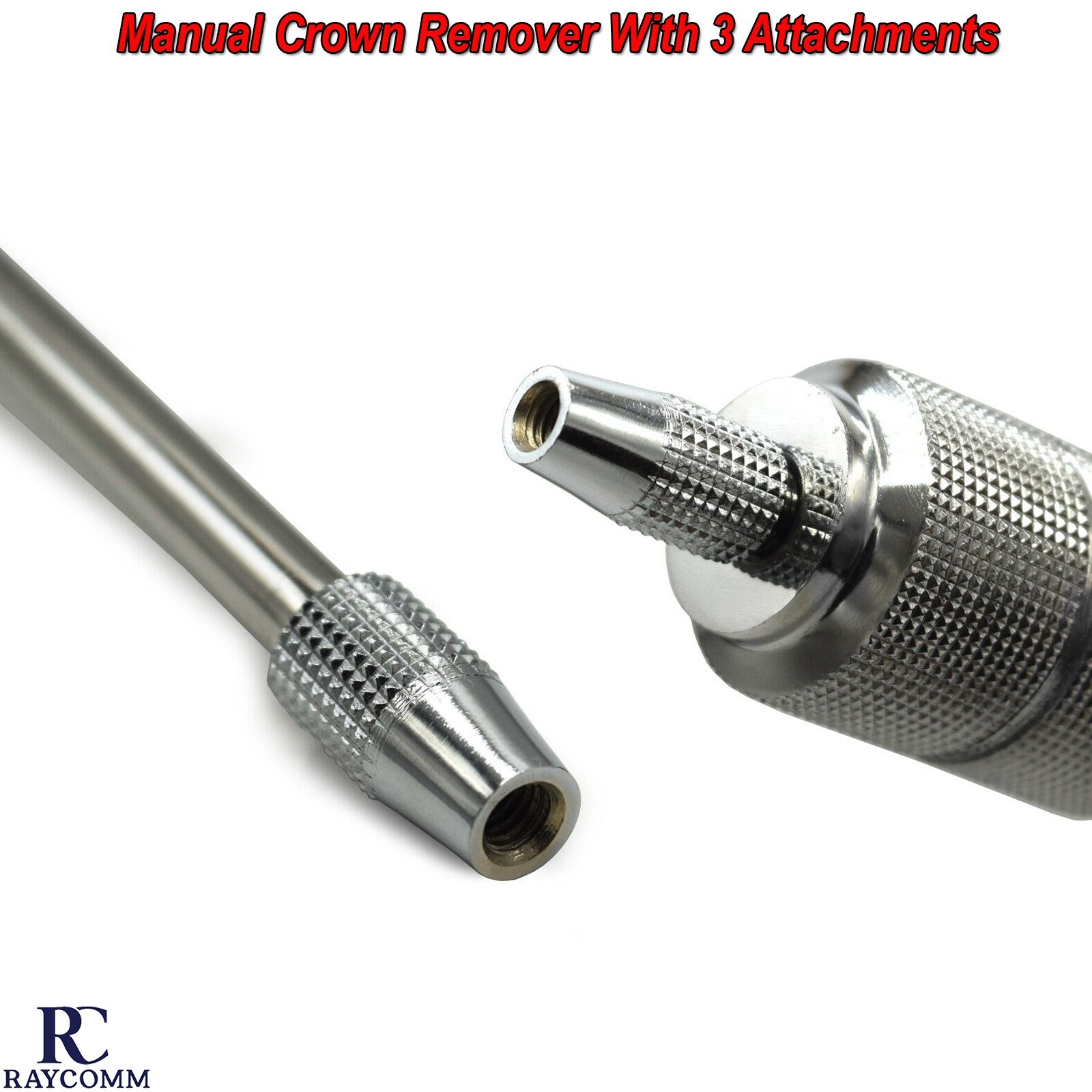 Orthodontic Crown Removal manual Dental Crown Bridges Remover With 3 Attachments