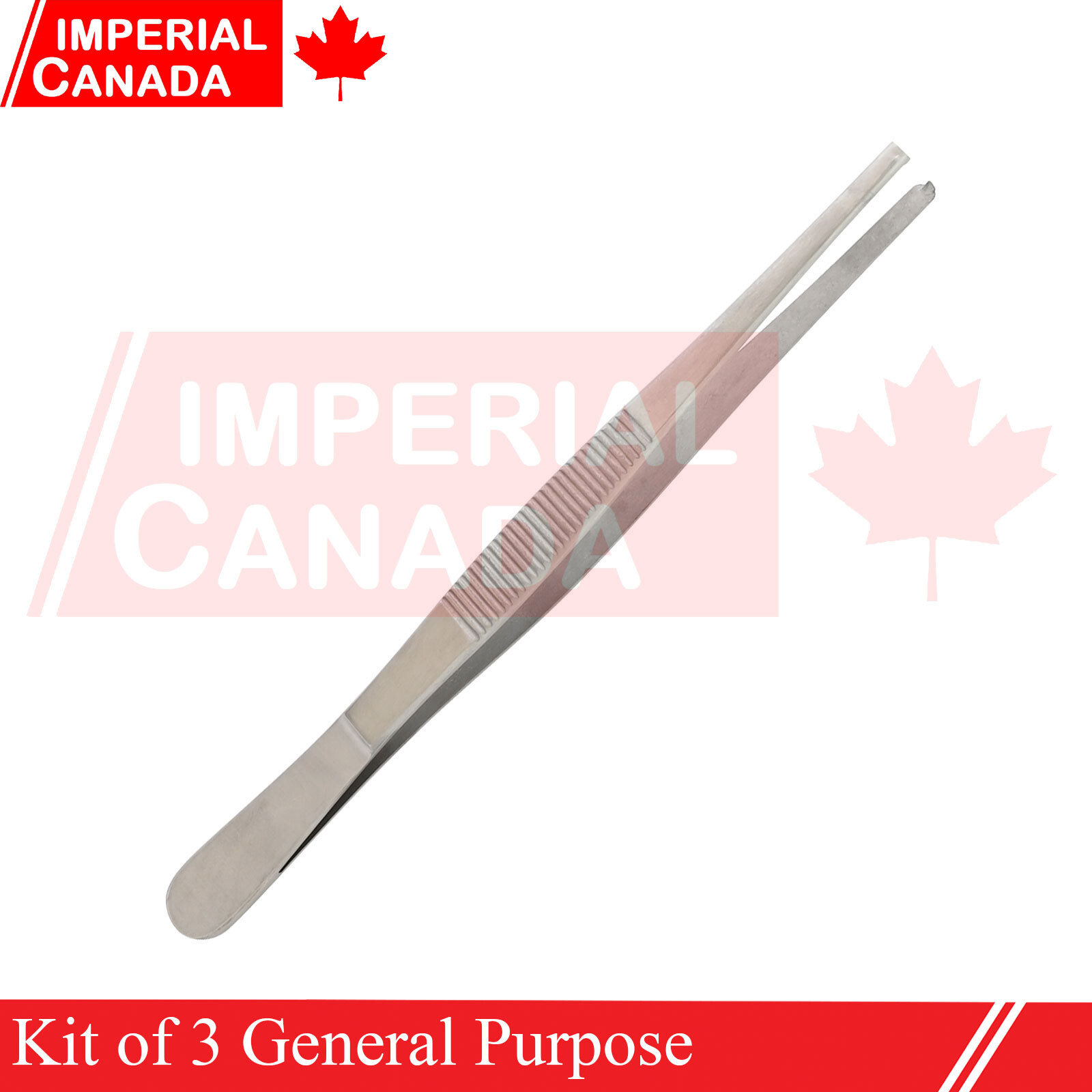 Kit of 3 General Purpose Surgical Instruments Needle Holder Forceps Scis DS-2009