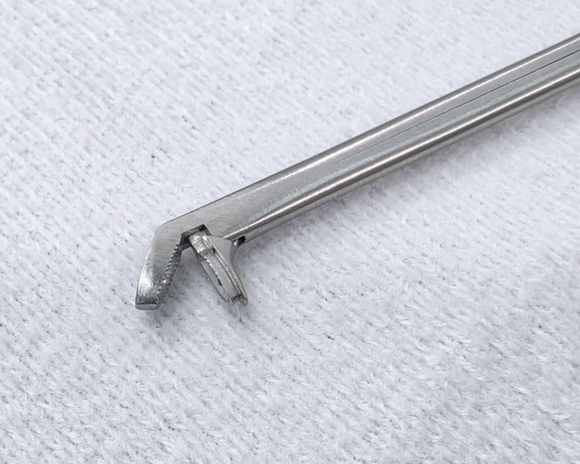Millennium Surgical Micro Forcep 45 Deg. Up 4.25″
