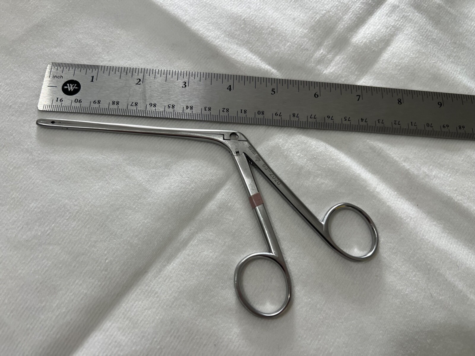 SSI Ultra 63-2020 Takahashi Nasal Forceps 2.5mm X 8mm Cup 7-1/4″ Length ENT