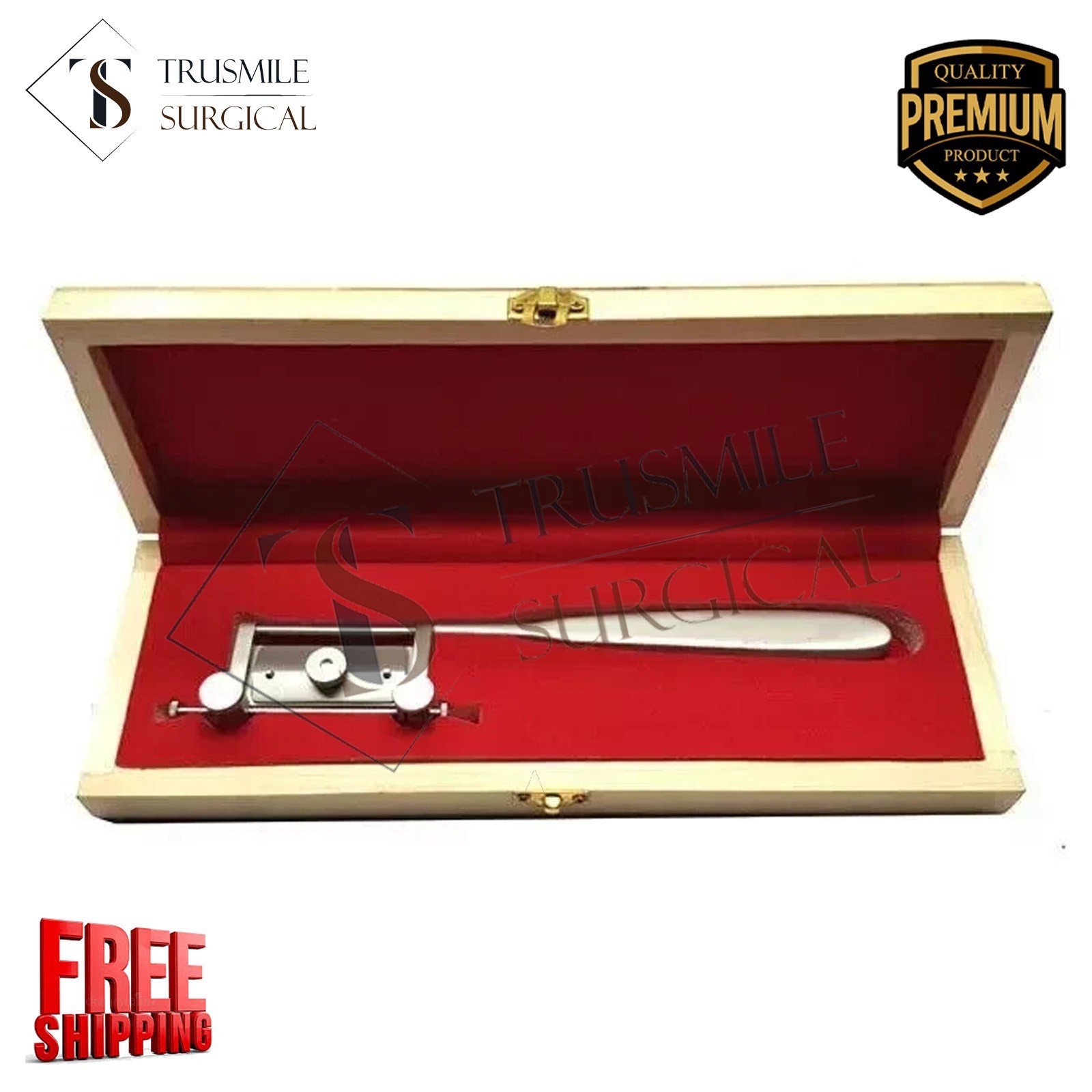 SILVERS SKIN GRAFT KNIFE HANDLE DERMATOME, WITH 1 PC BLADE AND BOX