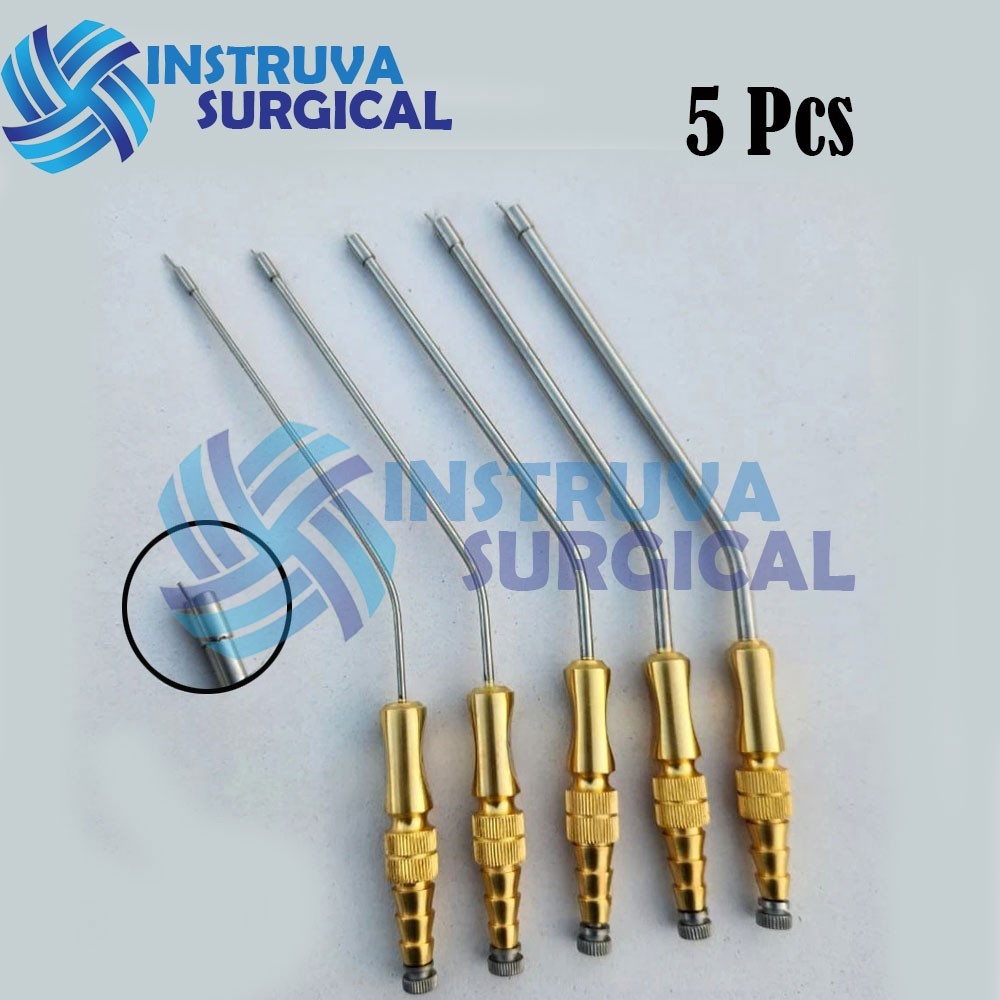 Frazier Suction Tube With Atraumatic Tip 6 To 14FR 5 PCs Set Surgical Instrument