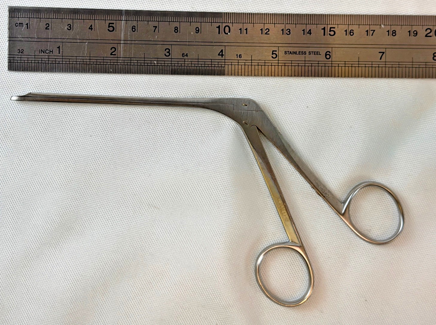 Boss Instruments XOMED 93-6001 ThruBite Blakesley Straight Size 0 3.5mm Jaws ENT