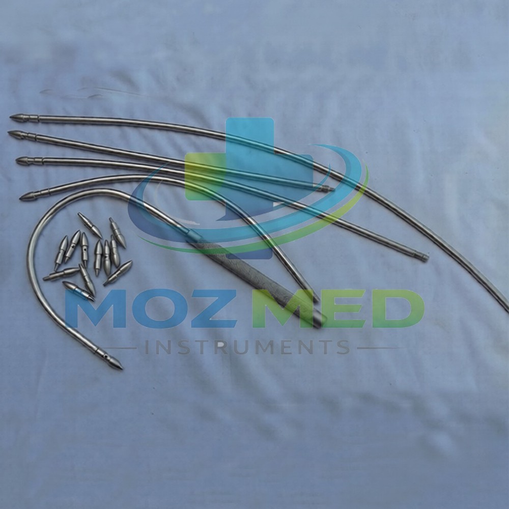 Vascular Set Fistula Tunneler Set of 17PCS Surgical Instruments