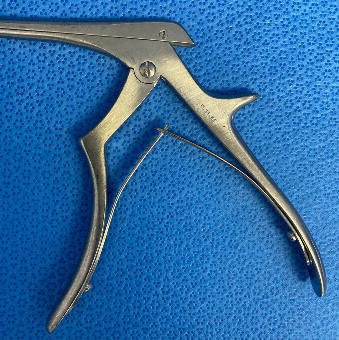 Ruggles Redmond R-1665 2mm X 90° X 8″ Kerrison Rongeur Punch Orthopedic Neuro