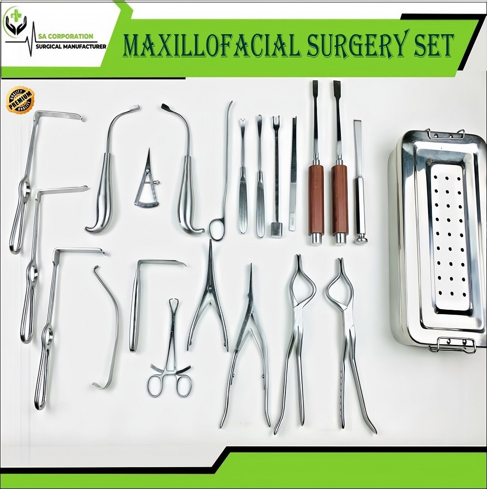 Maxillofacial Surgery Instruments Set Premium Orthopedic Surgical Tools Kit
