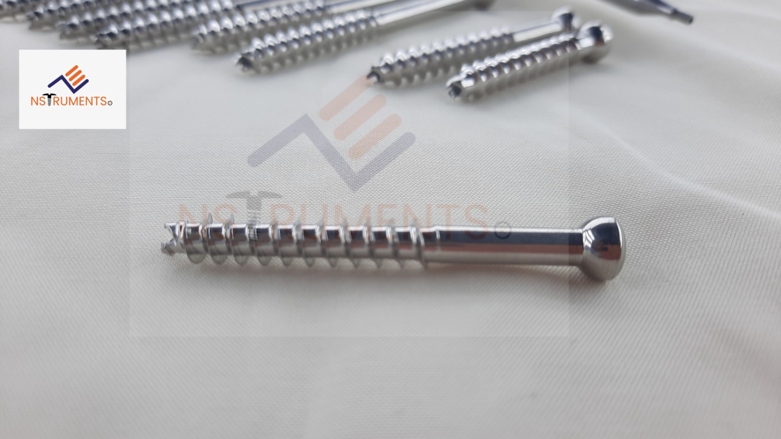 6.5mm Cannuläted Cäncellous Screws 16mm thread Stainless Steel-316L (140 pcs)