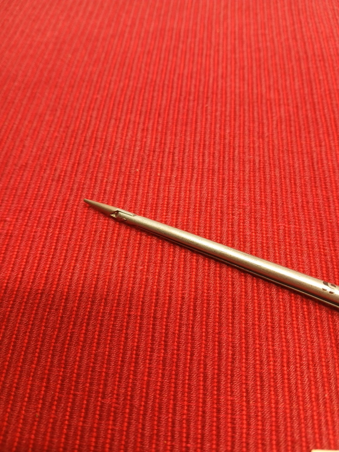 SSI Ultra 55-2543T Titanium Jacobson Needle Holder Straight w/ Lock 10″ Length