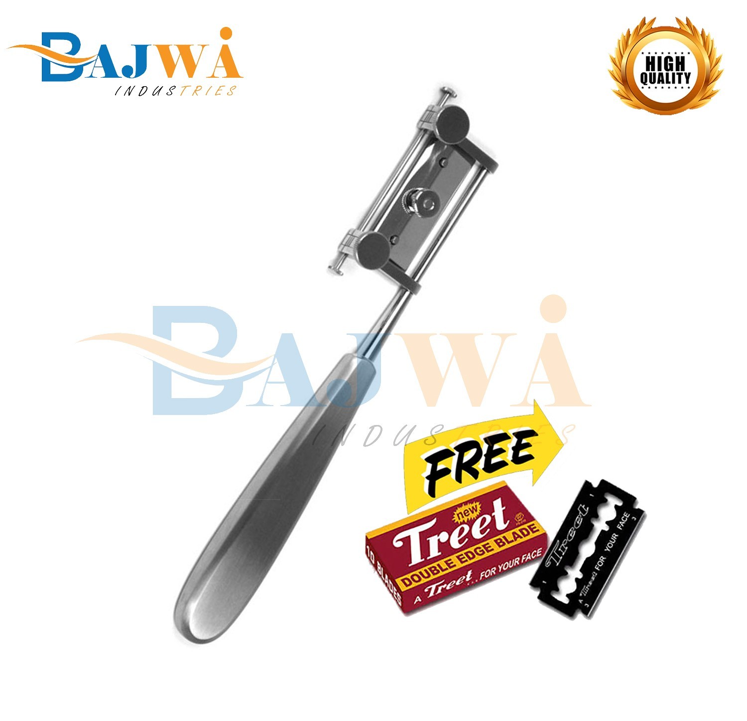 Silvers Skin Graft Knife Handle Dermatome with 1 PC Blade Surgical Instruments