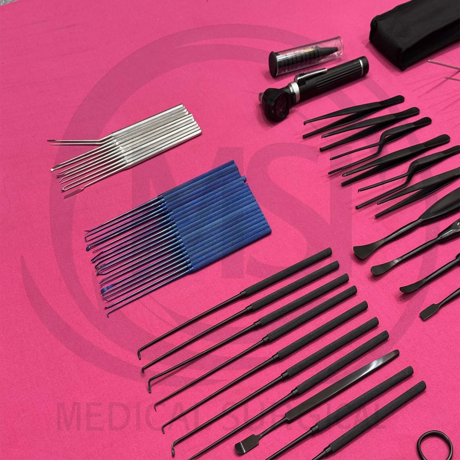 ENT Instruments Set, Micro Tympanoplasty Instruments Set Best Surgery Instrument
