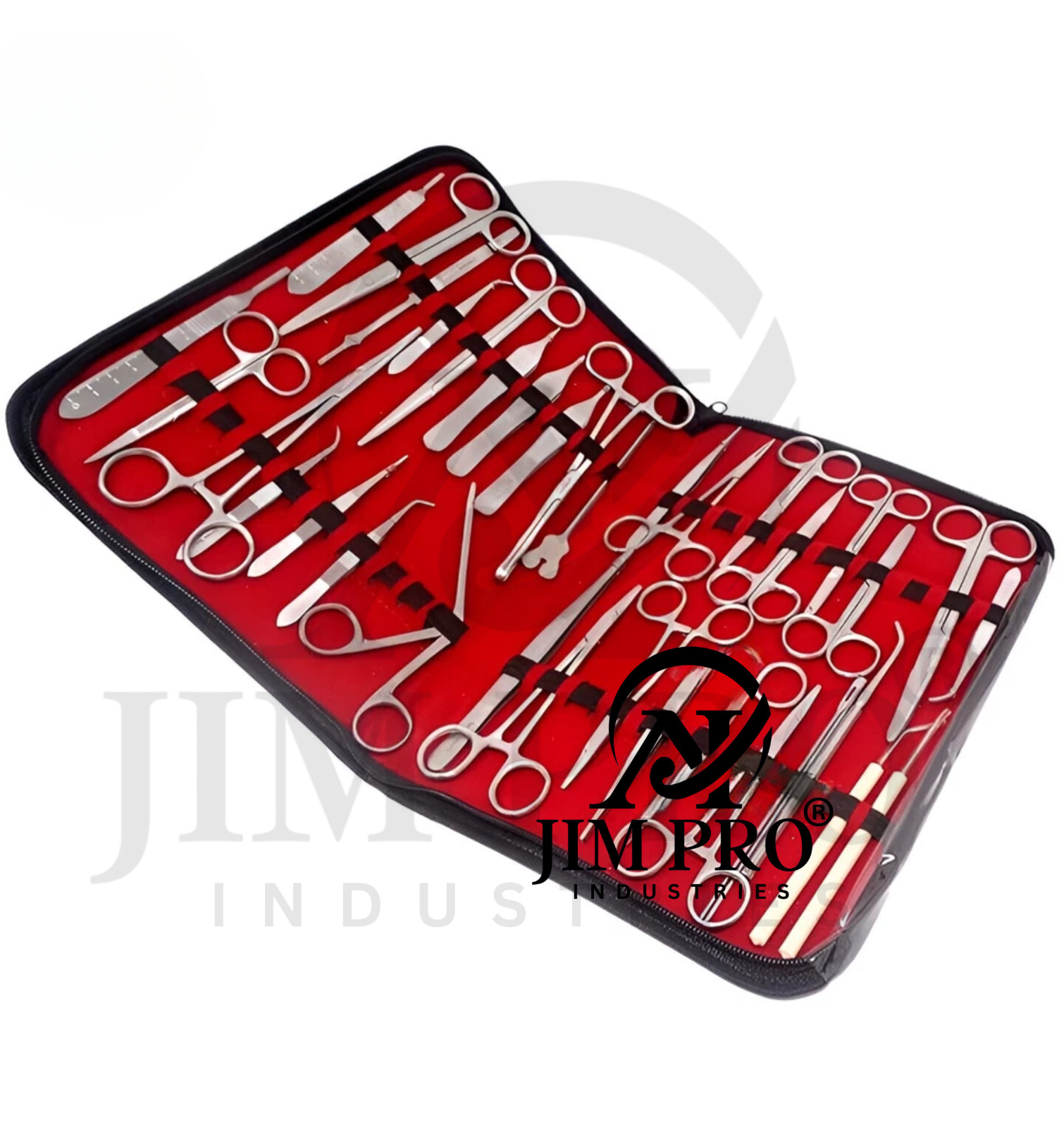 JIM PRO General Basic 157Pc Veterinary Surgical Instrument Kit With Case Vet set