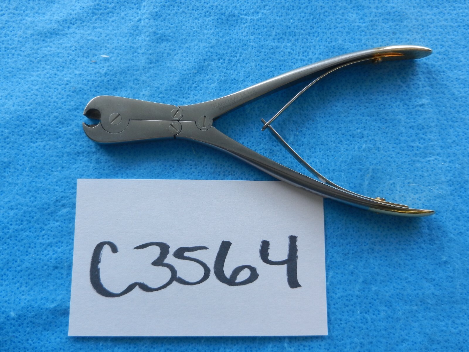 Aesculap Surgical Orthopedic Wire Cutting Pliers LX158
