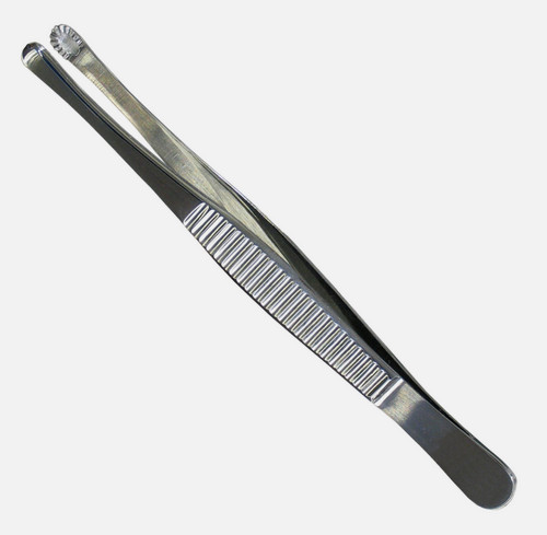 3 Russian Tissue Forceps 6″ Surgical Dental Instruments Serrated Tweezers